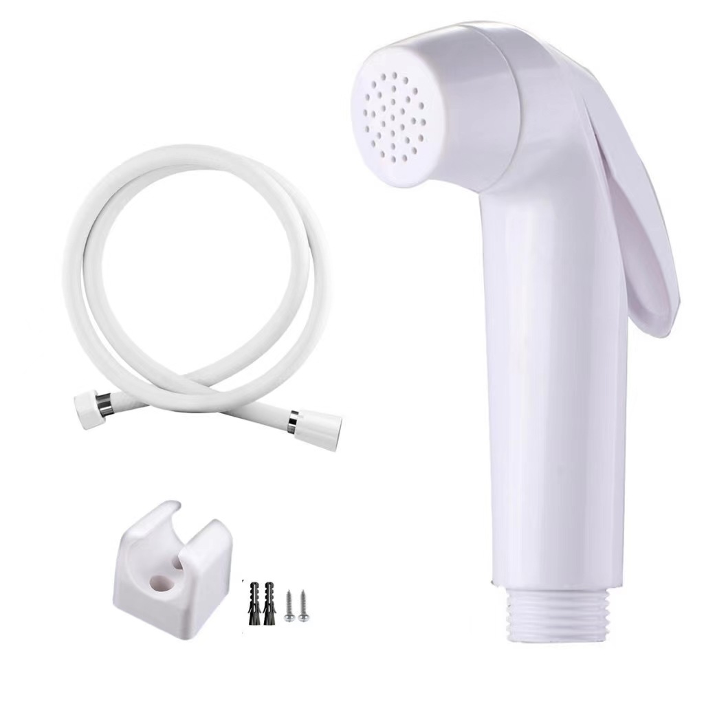 Toilet spray gun, bathroom handheld feminine wash nozzle, household toilet nozzle, flushing and cleaning toilet, toilet flushing gun undefined