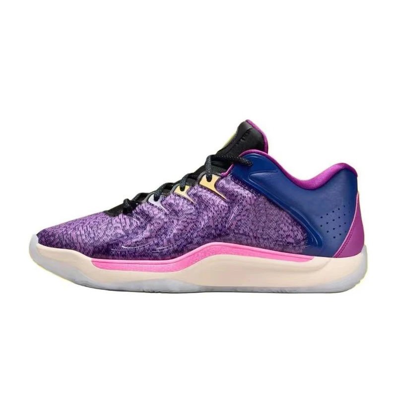Durant 17 zapatos de baloncesto para hombres KD17 aire acolchado púrpura rosa amortiguación de pecho