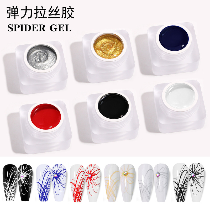 Nail art stretch wire drawing glue nail polish glue spider glue pull continuous painting phototherapy nail pull wire nail polish glue wholesale Nail art stretch wire drawing glue nail polish glue spider glue pull continuous painting phototherapy nail pull wire nail polish glue wholesale