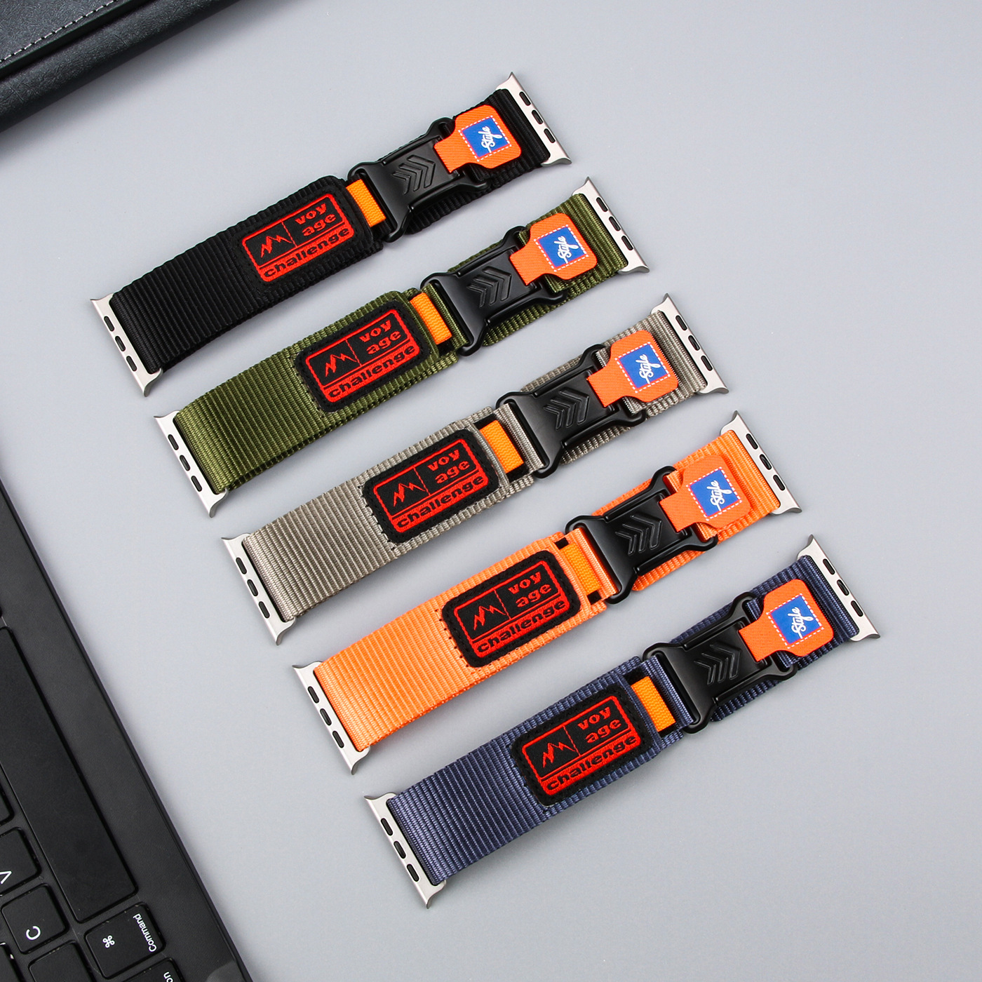 New for Apple Watch Apple iwatch s10 9 8 ultra outdoor magnetic buckle nylon strap