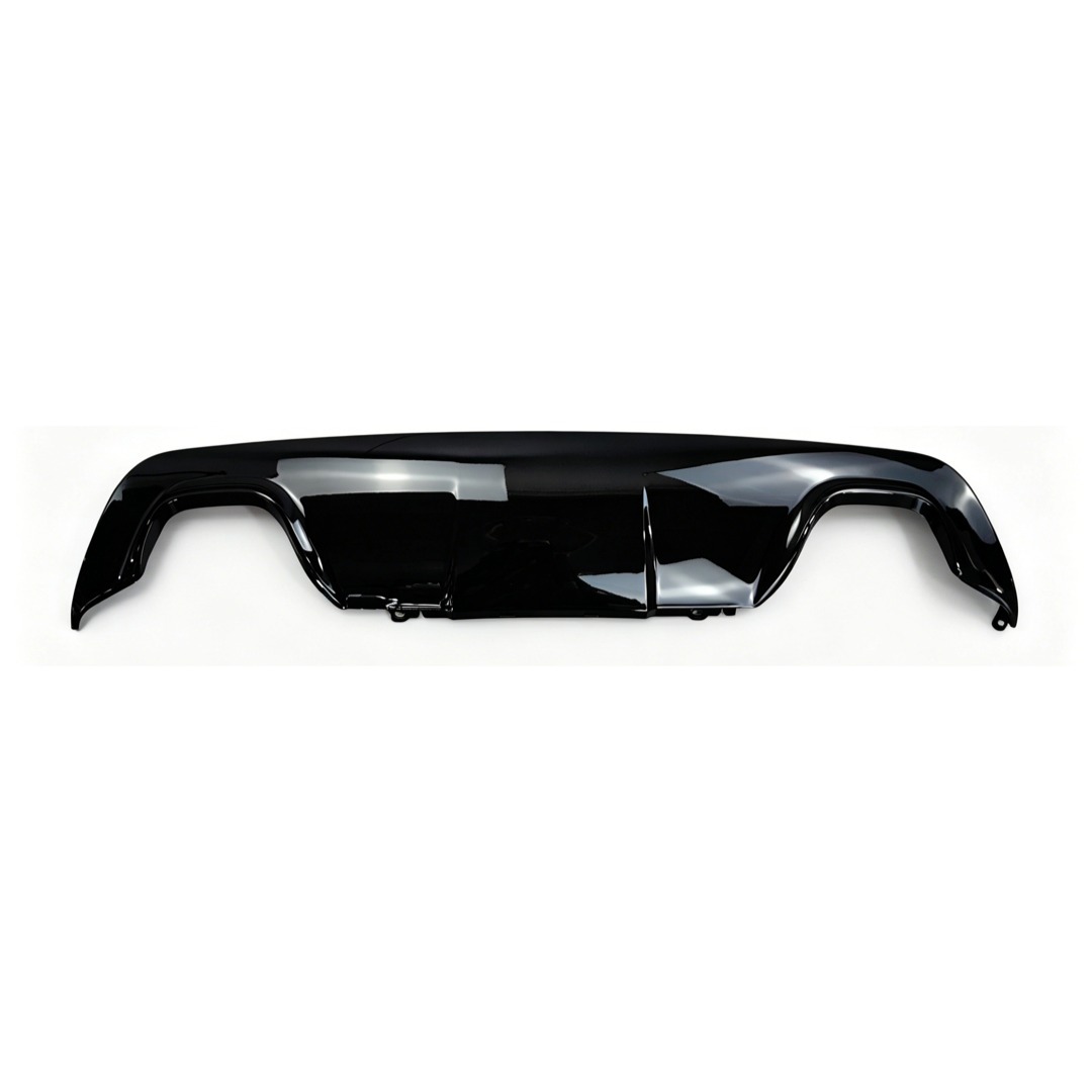Suitable for 2004-2010 Bmw 5 Series Rear Lip E60 Model Modified Rear Lip Carbon Pattern Four-Outlet Rear Spoiler Surround