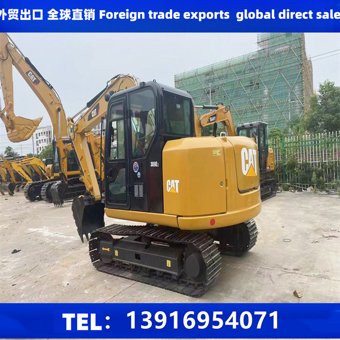 二手卡特308挖土机 卡特CAT308E二手8吨小型挖掘机