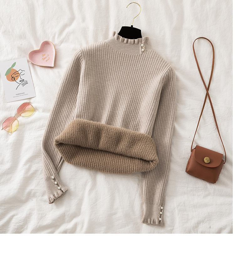 Women's Sweater Long Sleeve Sweaters & Cardigans Patchwork Casual Solid Color display picture 1