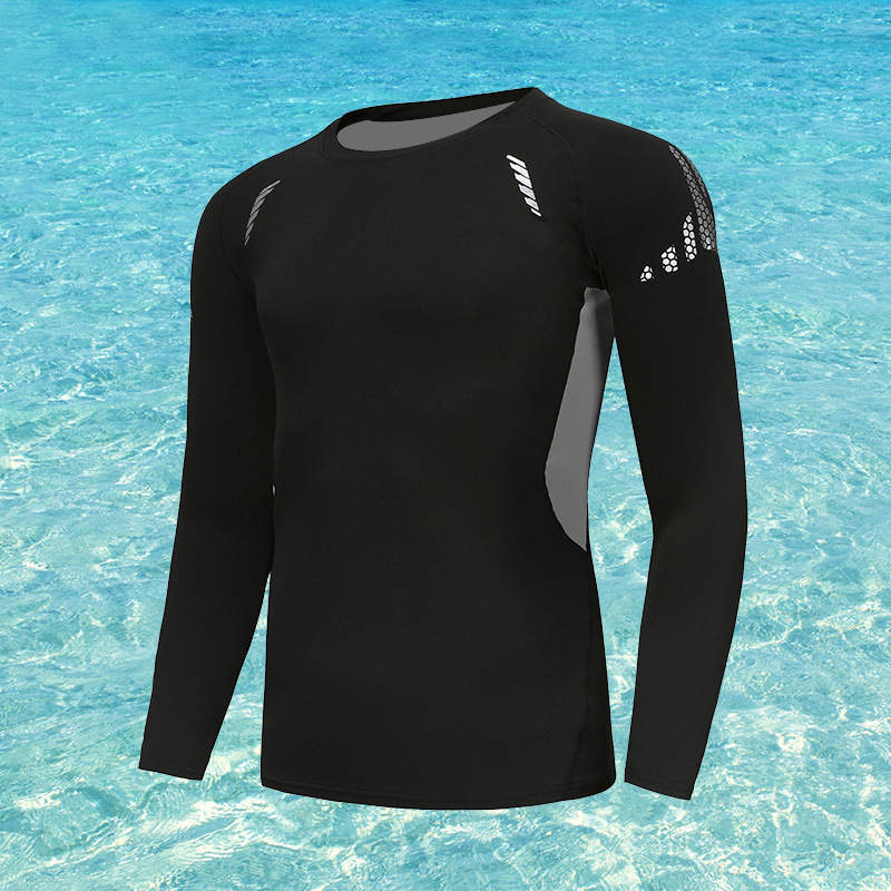 Traje de Buceo de Dos Piezas de Manga Larga de Nailon, para Buceo, Surf y Natación image 10