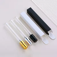 10ml парфюмерная стеклянная бутылка с упаковочной коробкой спрей бутылка Электрохимический алюминиевый флакон для духов косметическая бутылка для разлива