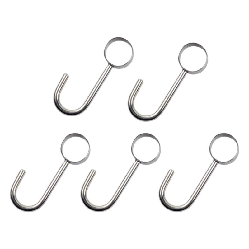 Крючок s крючок квадратный крючок кухня и ванная комната фурнитура кулон 304 нержавеющая сталь кухонный крючок для одежды подвижный крючок