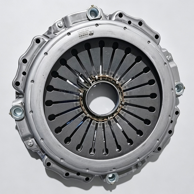 Manufacturer supplies 430 Shaanqi pull-type large-hole pressure plate, Dongfeng flagship version clutch disc pressure plate for mass production