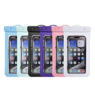 Mobile Phone Waterproof Bag Highly Transparent Waterproof Touch Screen Rafting Diving Swimming Mobile Phone Waterproof Case Protective Cover