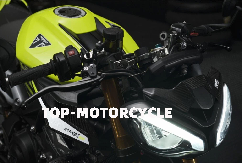 Suitable for Triumph Street Triple 765Rs Moto 2/765R Front Windshield Deflector Decoration 2023 2024