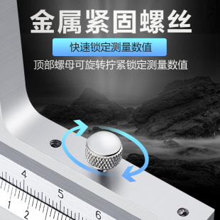 J8 Depth 0 Caliper Digital Digital Display Double Hook Single Hook 300mm Guanglu Depth Ruler Stainless Steel 20g3