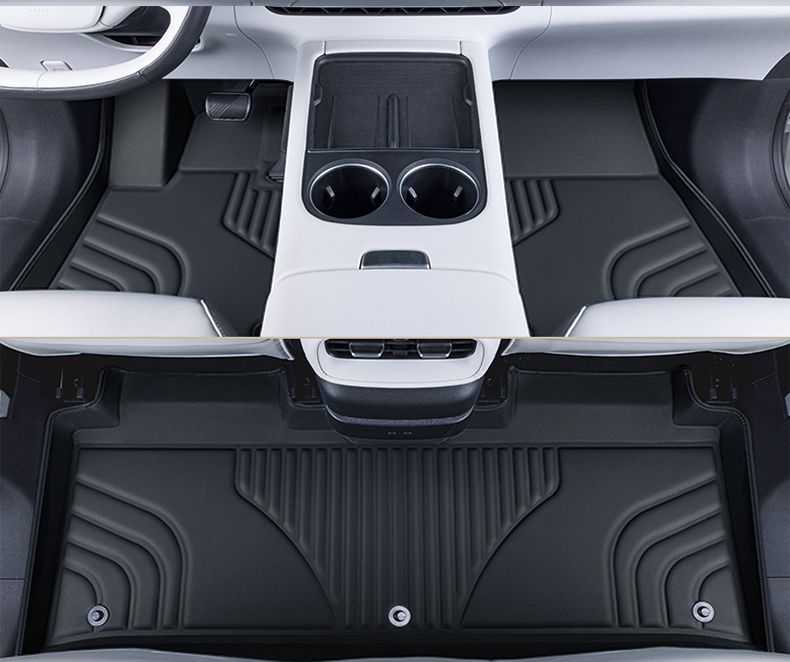 Applicable to Xiaopeng g6 Foot Pad Surrounding Xiaopeng p7/p5 Interior Accessories Cashmere Blanket Car Foot Pad