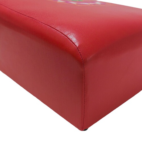Leather lotus prayer cushion kneeling cushion home use prayer bench cushion for praying, meditation cushion square prayer cushion