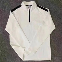 体育生田径训练服 长袖休闲t恤男女跑步体考比赛服宽松速干半拉链