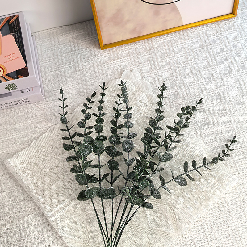 ins simulation eucalyptus money leaf soft glue single green plant flower arrangement ornaments living room home decoration manufacturers wholesale ins simulation eucalyptus money leaf soft glue single green plant flower arrangement ornaments living room home decoration manufacturers wholesale