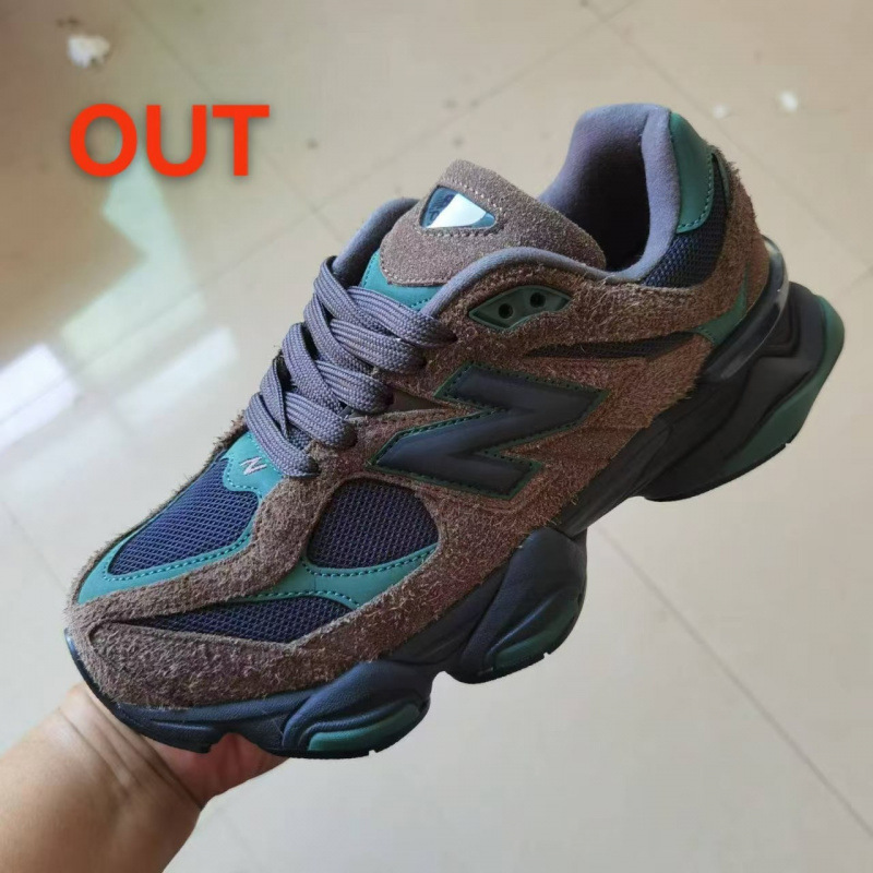 New Balance NB9060 zapatos de corrida retrógrados para hombres y mujeres con alta transpiración a prueba de agua.