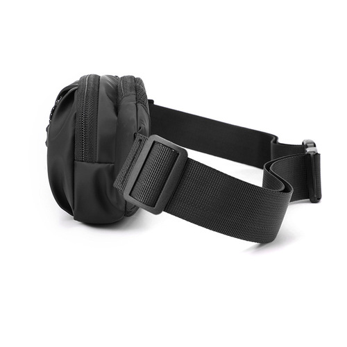 Cross-border new men's waist bag, outdoor running mobile phone bag, multi-functional chest bag, casual shoulder crossbody bag, cash register bag