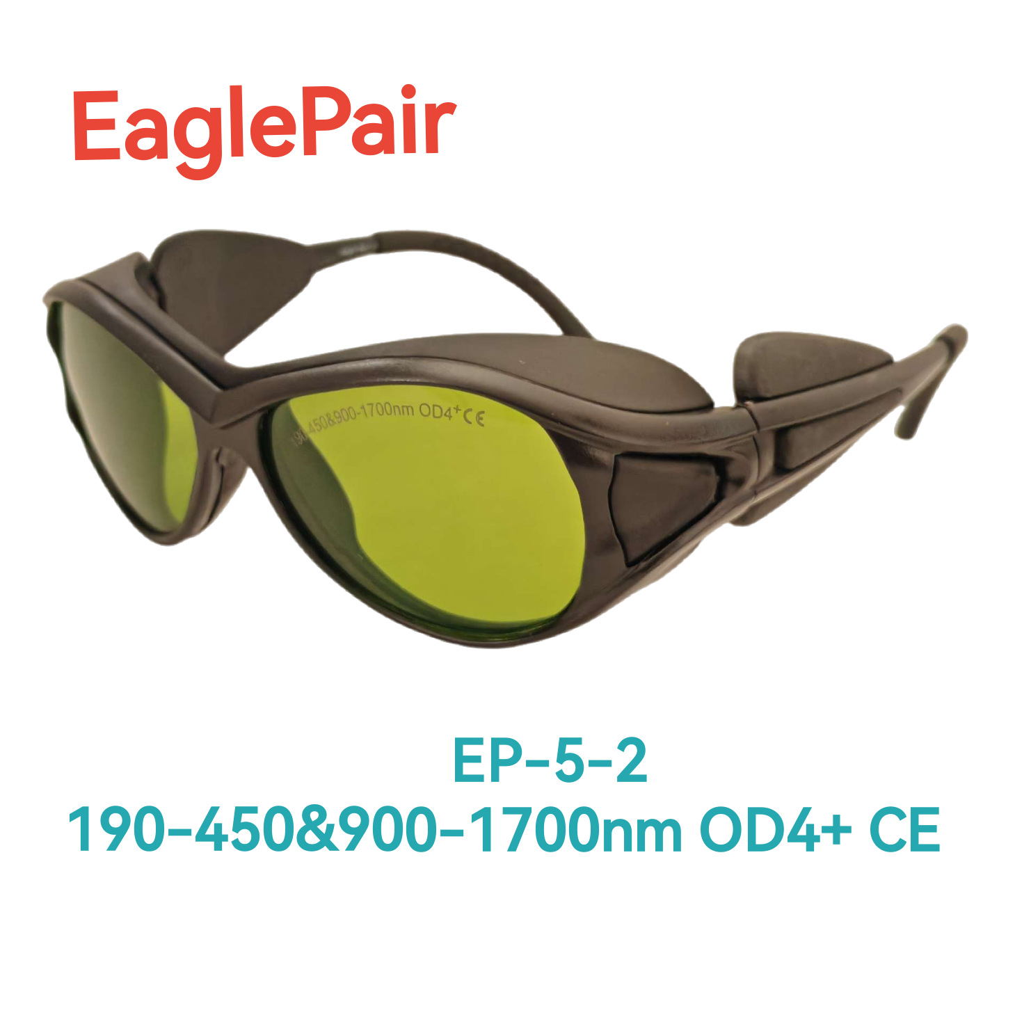 Eagle Pair 鹰派尔EP-5 样式2 宽光谱连续吸收式激光防护镜 眼镜