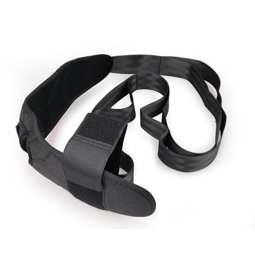 Yoga stretching band, segmented adjustable assistive leg stretching band for rehabilitation training, leg and foot stretching band, corrective band