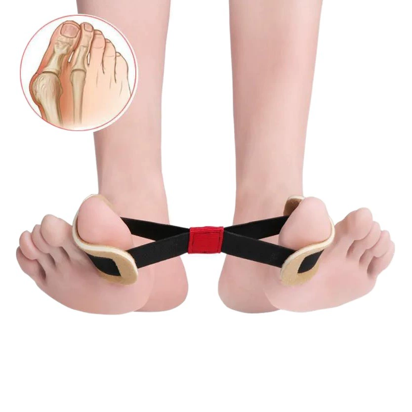 Вальгусная вальгусная кость большого пальца ноги тренировочный пояс перекрытие пальца ноги Разделитель Натяжной ремень