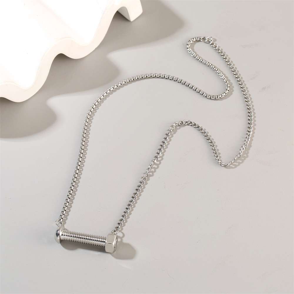 Universal necklace stainless steel hip-hop style for men and women