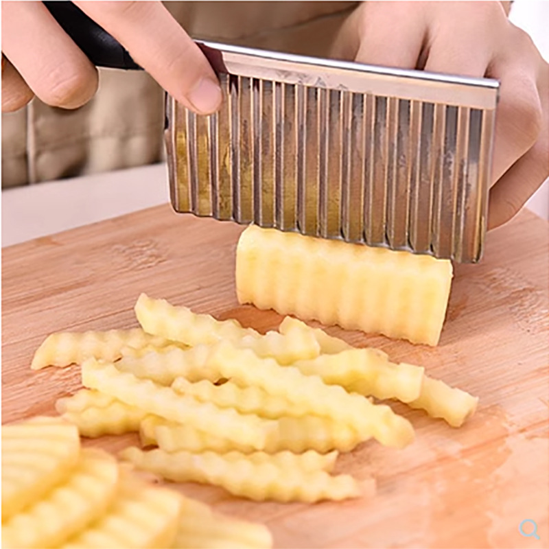 土豆波浪刀切土豆刀厨房家用多功能切菜花式切条器薯格切片工具