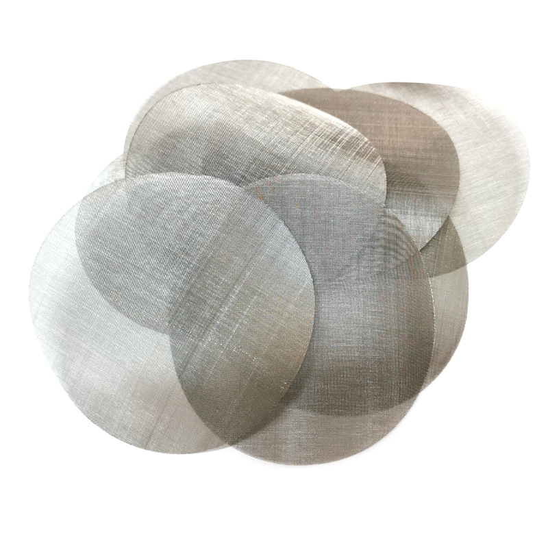 304过滤网片金属筛网钢丝网片20-120目平安圆形不锈钢烟斗过滤网