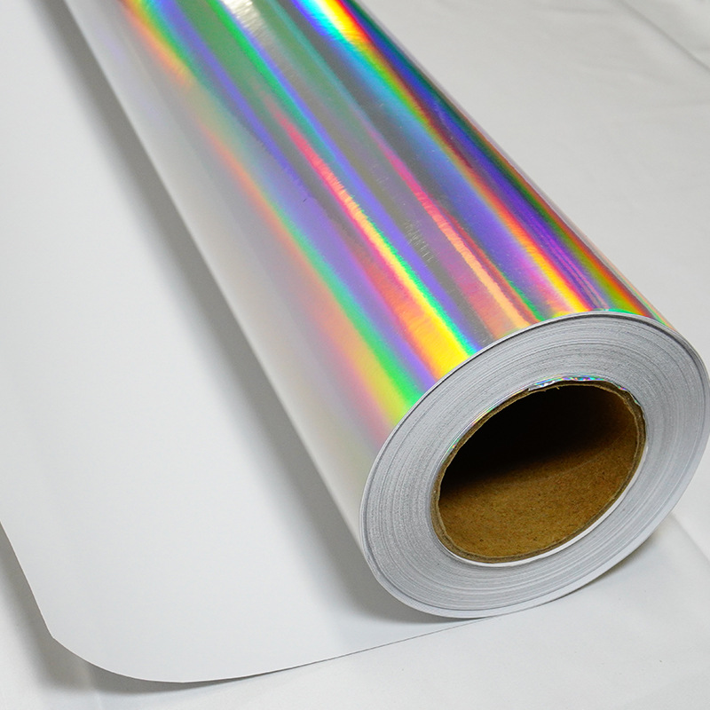 Etiquetas engomadas coloridas del cuerpo del coche del laser del espray de la impresión etiquetas engomadas de la película del laser del espray