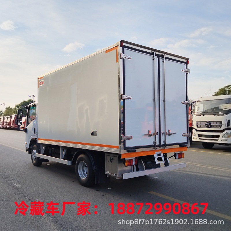 出口4.2米冷藏车多少钱一台 冷藏车哪里有卖 冷藏车厂家