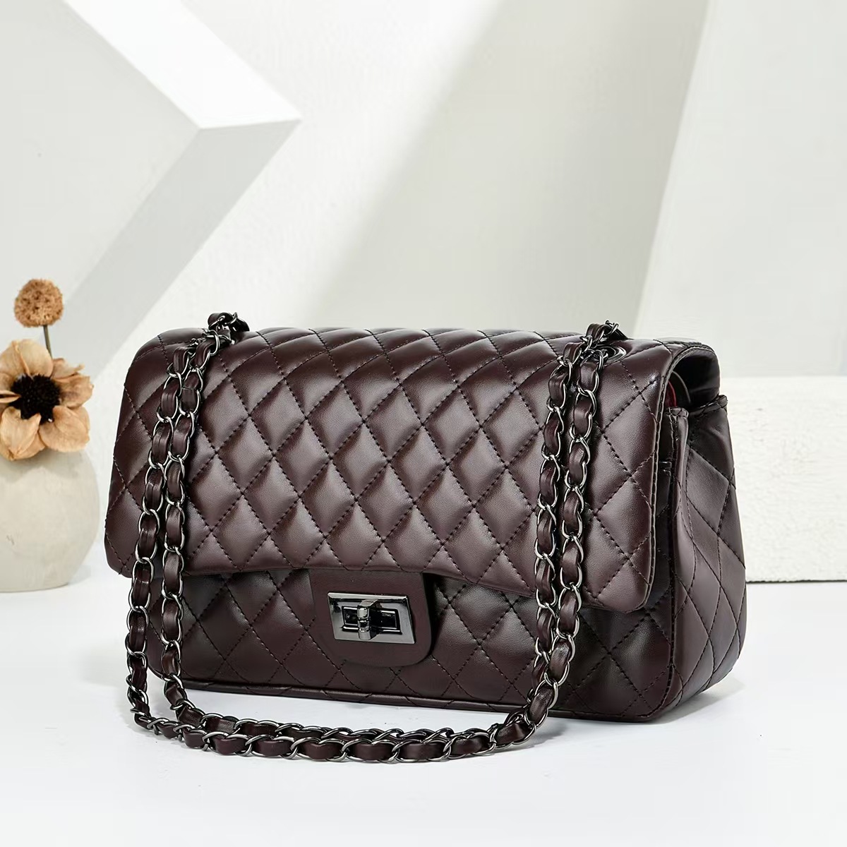 Taizhou bolso de mujer nuevo bolso de moda rombo pequeño bolso cuadrado bolso de mensajero de un solo hombro para mujer bags de comercio exterior