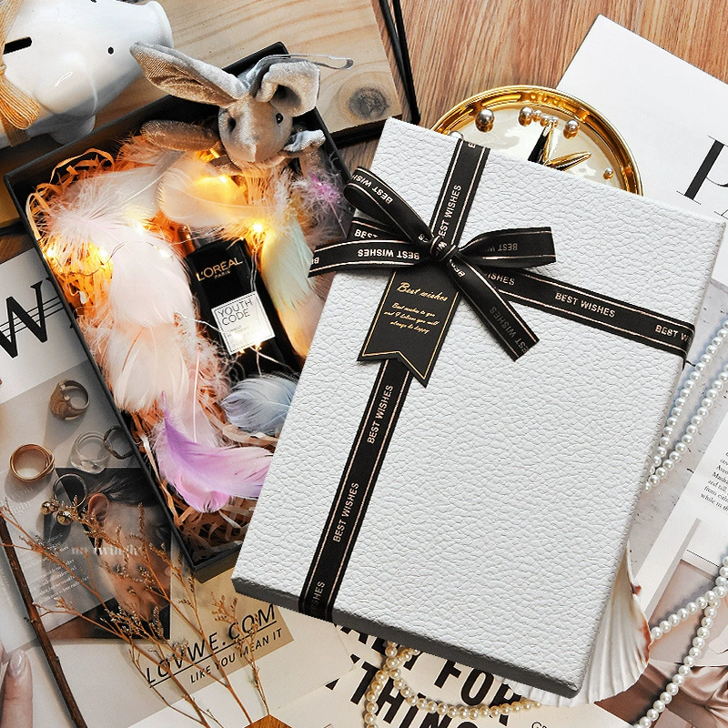 Gift box, bag, black lipstick, Birthday gift