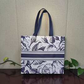 加工定制日常家用铝膜保温无纺布手提袋购物便携手提保温袋批发