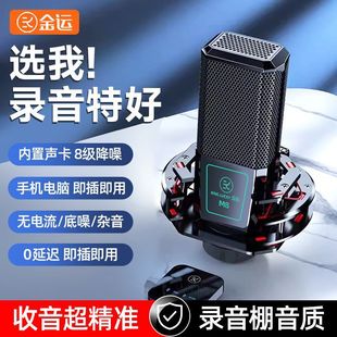 U87 professional 48V large diaphragm capacitor dynamic coil microphone network red live professional sound card special singing microphone