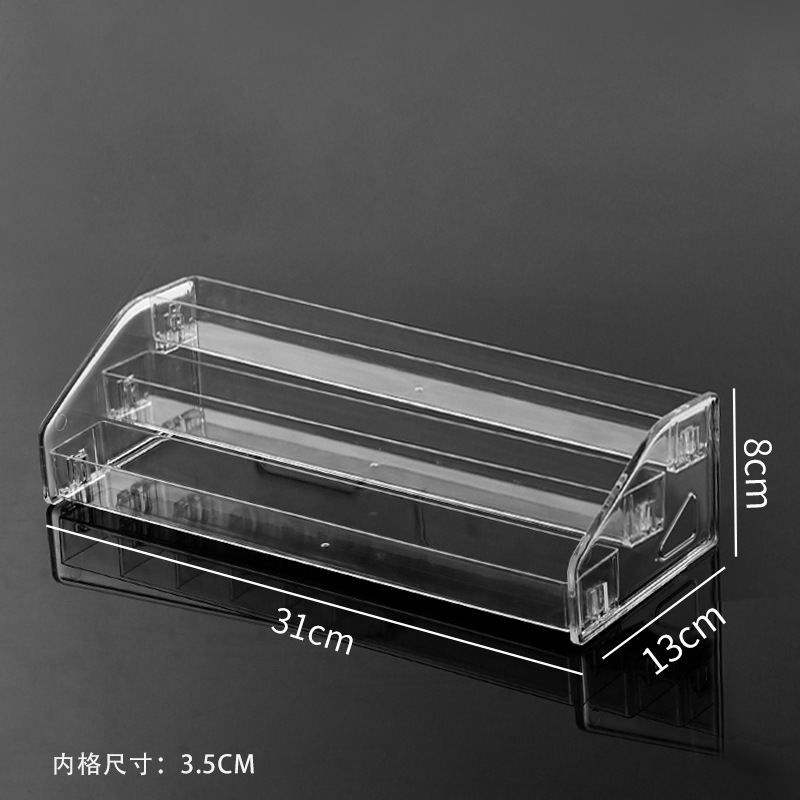 Multifunctional - three-layer display stand [upgraded buckle installation]