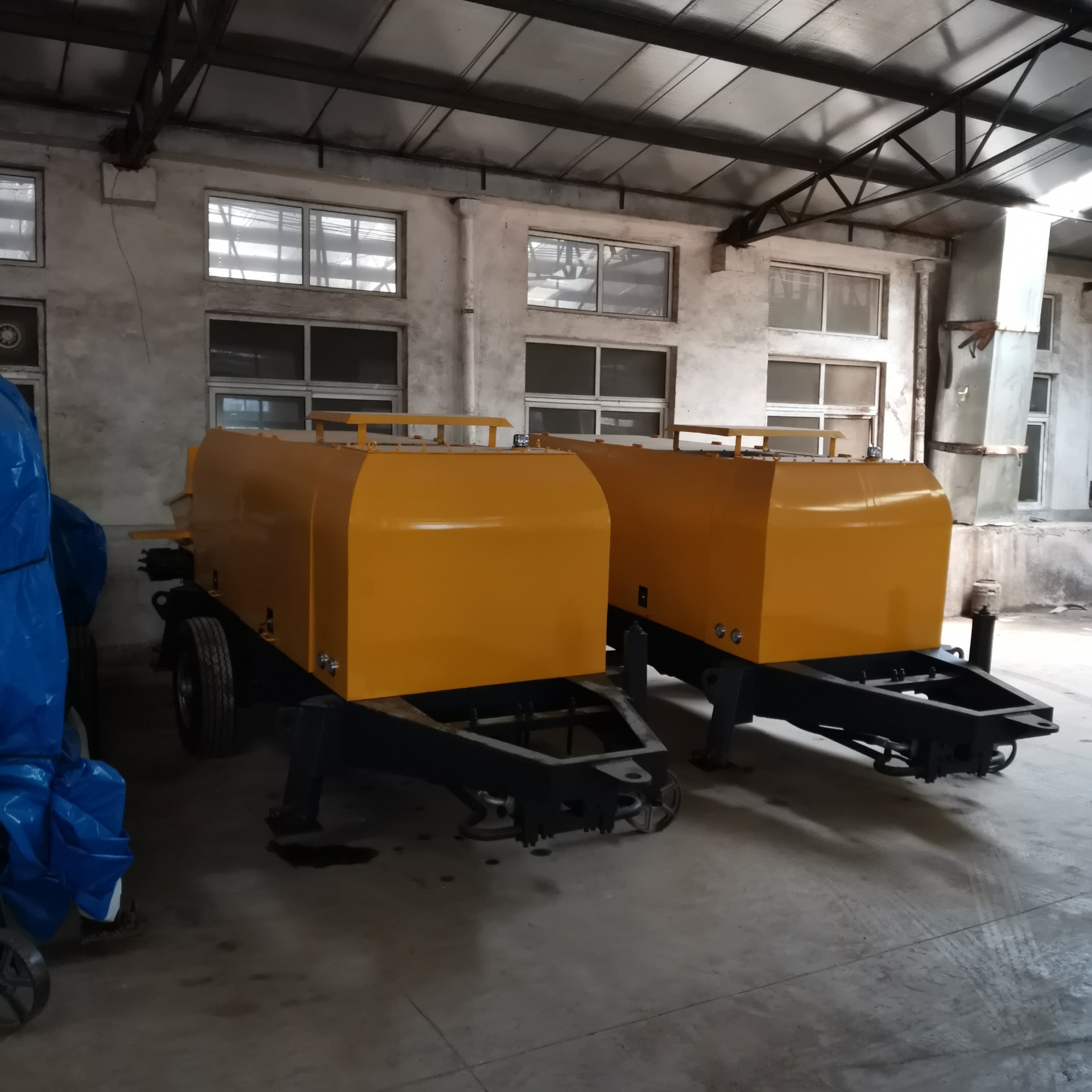 水泥地泵 6013型混凝土输送泵 HBTS60高压混凝土输送泵  60拖泵