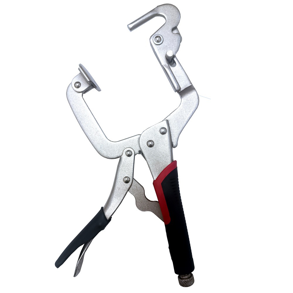 大开口二合一斜孔夹大力夹大力钳木工斜孔夹斜孔打孔定位器斜孔夹