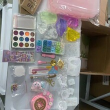 ��ɫ�͹Ź���Ϟ�����ֹ�diyĥ�߲��ϰ�ɫ͸������Ϟˮ������Ϟ