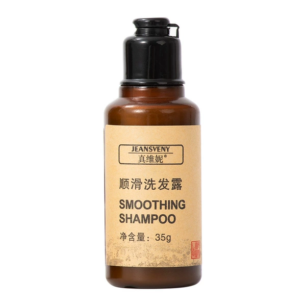 Smooth fragrant shampoo contains rose, 35 ml