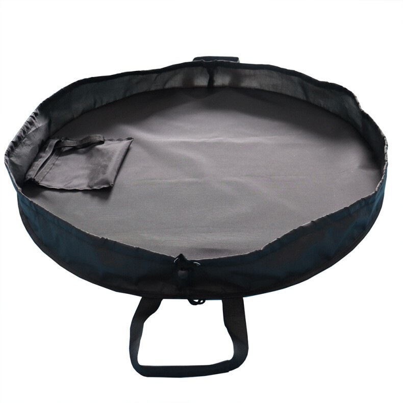 Dropshipping Round Laundry Storage Bag with Handle, Easy to Carry, Waterproof and Moisture-Proof Wetsuit Changing Pad Dropshipping Round Laundry Storage Bag with Handle, Easy to Carry, Waterproof and Moisture-Proof Wetsuit Changing Pad