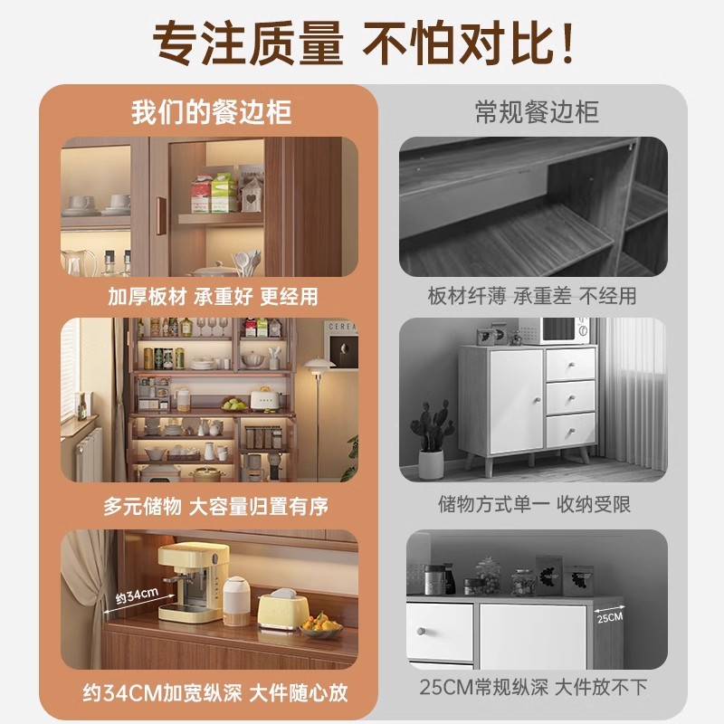 Salón de estar comedor armario moderno simple contra la pared armario armario de cocina armario de almacenamiento 2025 nuevo armario de vino