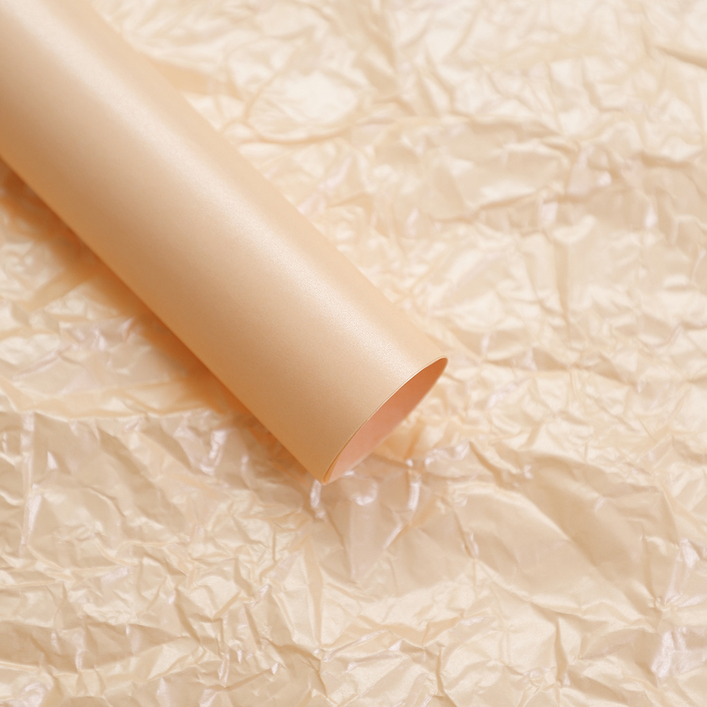 38 gramos de papel de pearl-gloss Sydney papel frotado a mano florista ramo de regalos de papel plegable papel de embalaje impermeable al por mayor