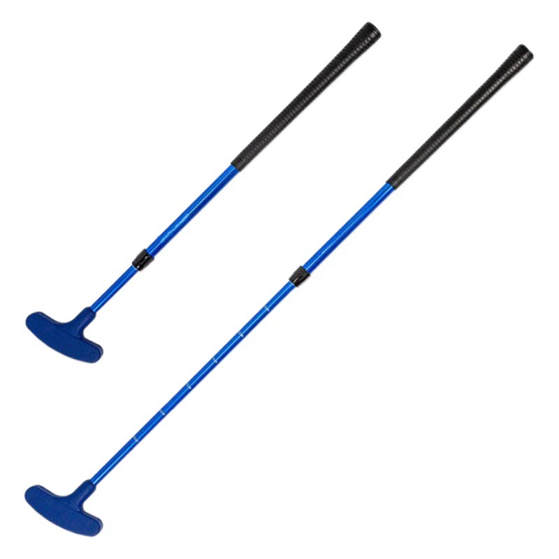 Гольф для детей 3 секции телескопические толкеры 2 секции двухсторонняя головка стержня из алюминиевого сплава длина тела может регулироваться для подростков