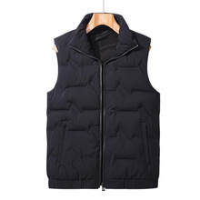 新款冬季羽绒马甲男女同款情侣爆款保暖背心运动外套半袖加绒加厚