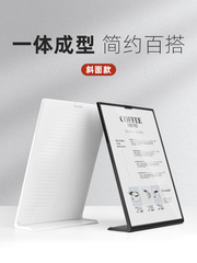 Speedy Sale L-shaped Acrylic Card Rack A4 Transparent Price Tag Sign Ad Desktop Stand Menu Display Stand