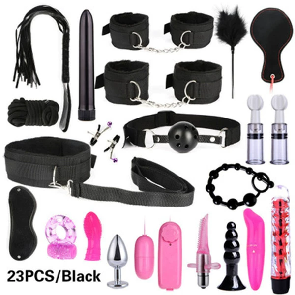 Black set, 23 pieces
