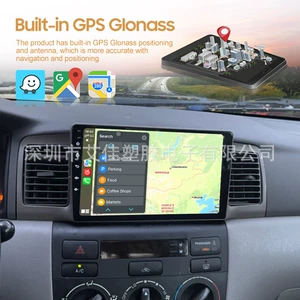 Toyota üçün 9 düym 8 nüvəli avtomobil DVD naviqasiya
