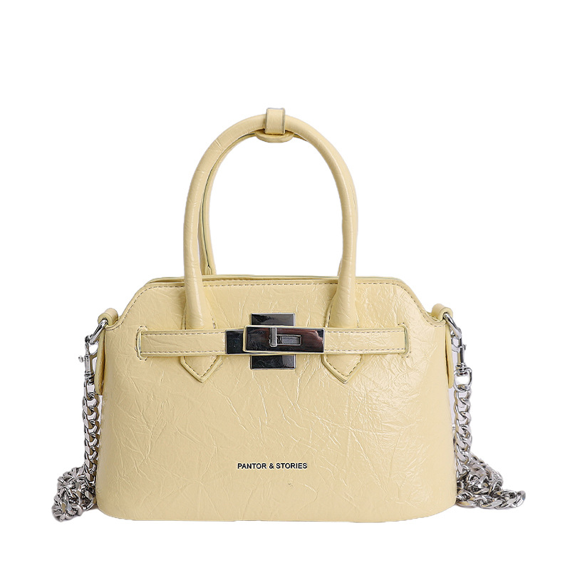 2026 nuevo bolso de concha simple textura de moda diseño de color sólido casual retro moda diaria bolso de hombro para mujeres image 11