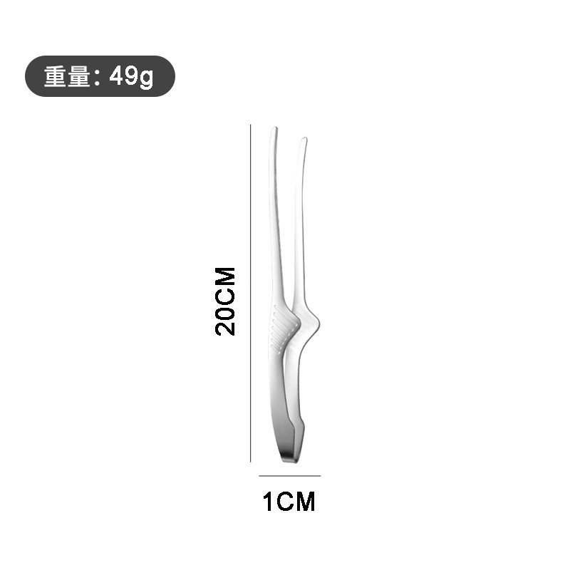 ステンレス鋼ステーキクリップ食品クリップキッチン多機能ベーキングクリップパンクリップバーベキューバーベキュークリップ火傷防止クリップ