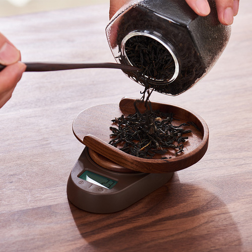 Tea weighing high-precision electronic tea measuring device mini weighing tea scale traditional Chinese medicine scale electronic scale tea gram scale unlimited tea rules