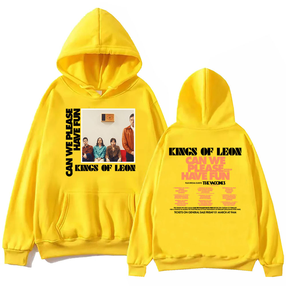 Can We Please Have Fun Kings Of Leon Hoodie Harajuku Hip Hop