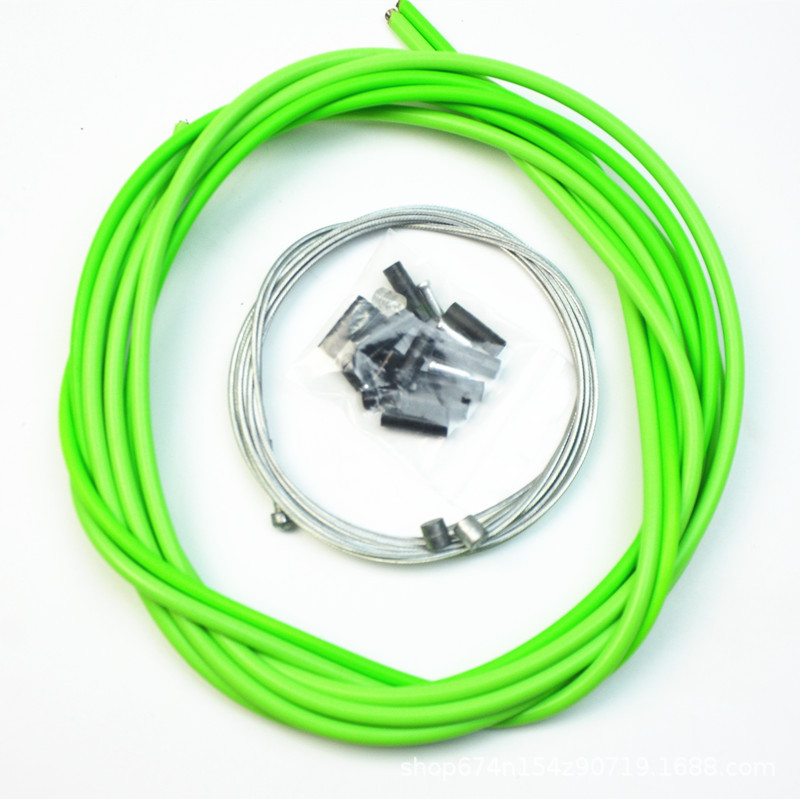 Línea de traje de producción de Taiwán de alta calidad tubo montaña carretera bicicleta plegable línea de color tubo Línea de Transmisión de freno